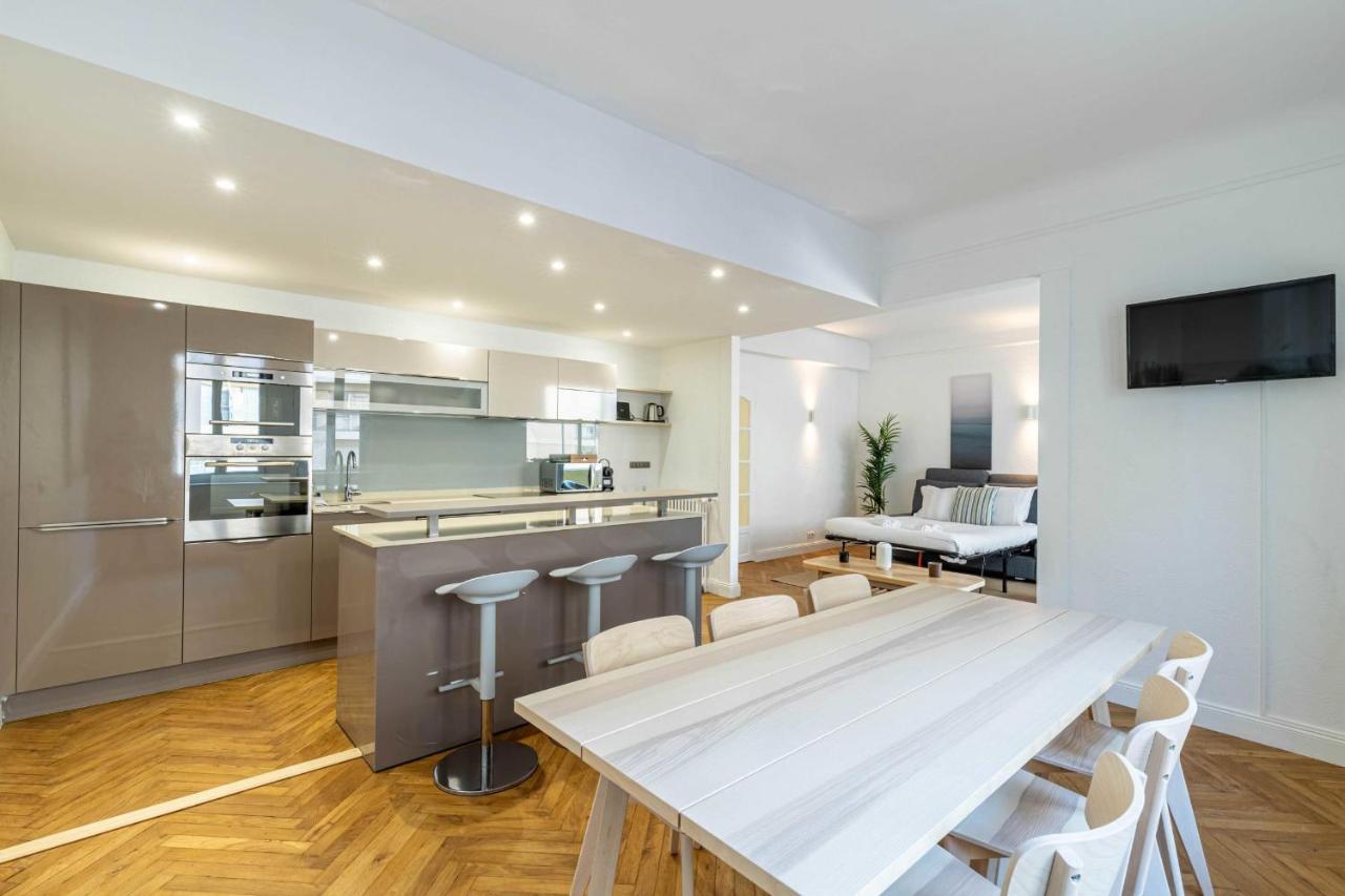 Renovated Apartment 80M2 6P 2Br - Cannes Palm Beach Kültér fotó
